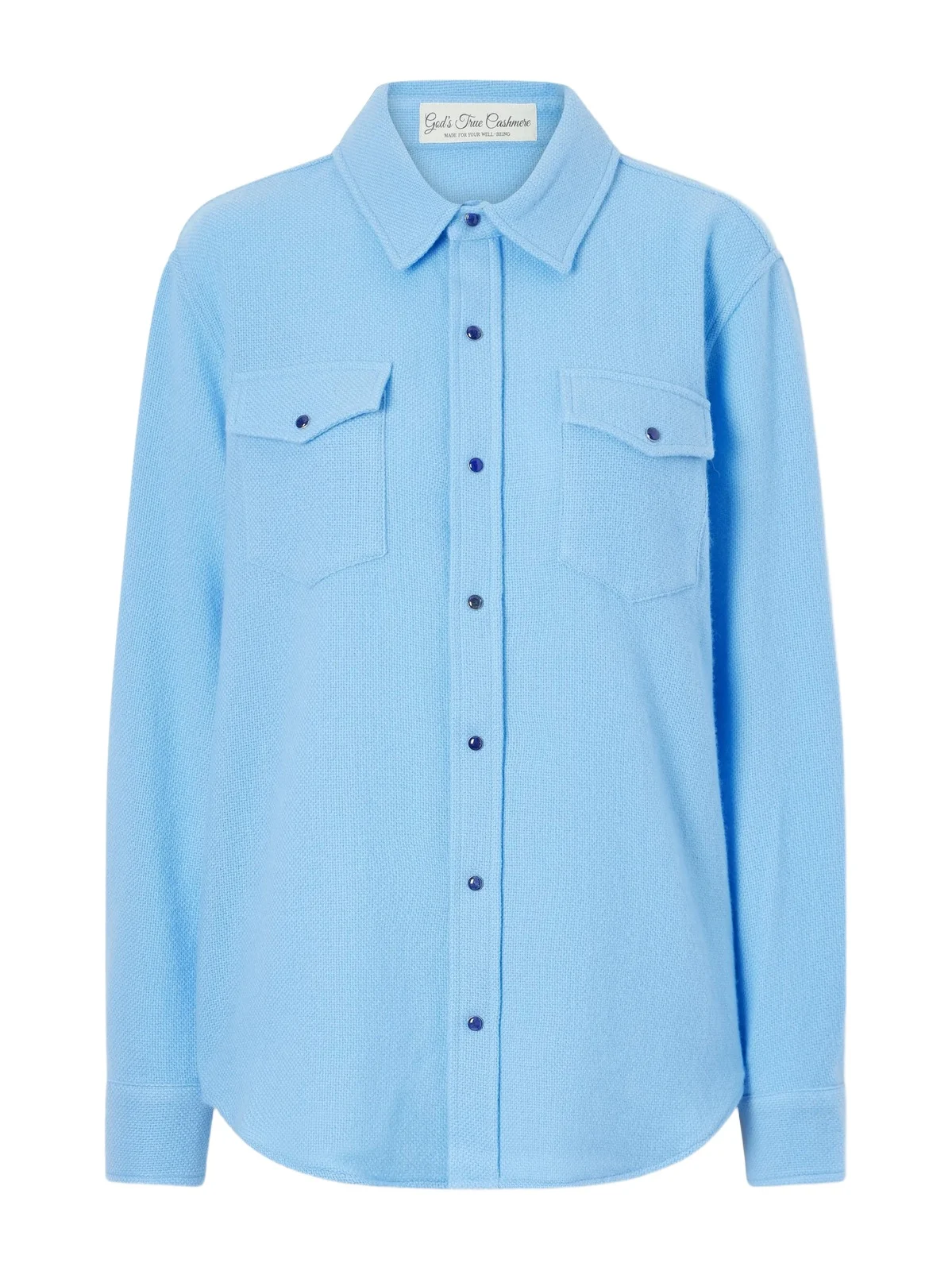 Blue Lagoon Cashmere Shirt Blue Lagoon Cashmere Shirt