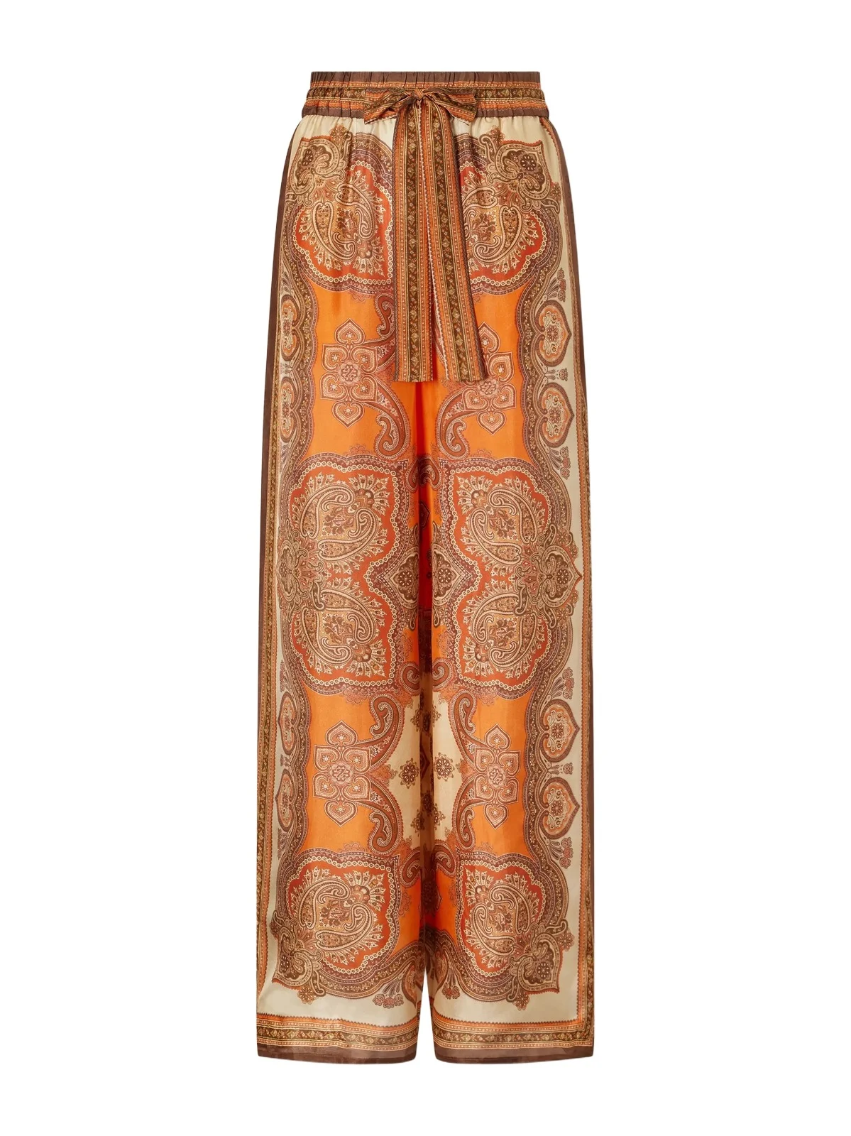 Mahon Printed Silk-satin Wide-leg Pants Mahon Printed Silk-satin Wide-leg Pants