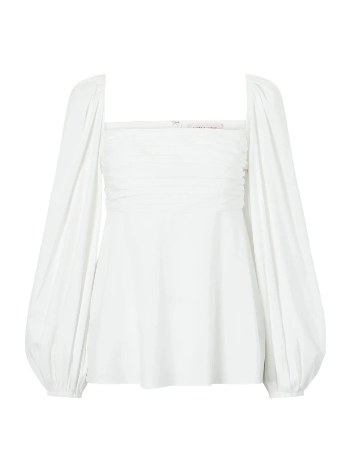 Cotton-blend Poplin Blouse Cotton-blend Poplin Blouse