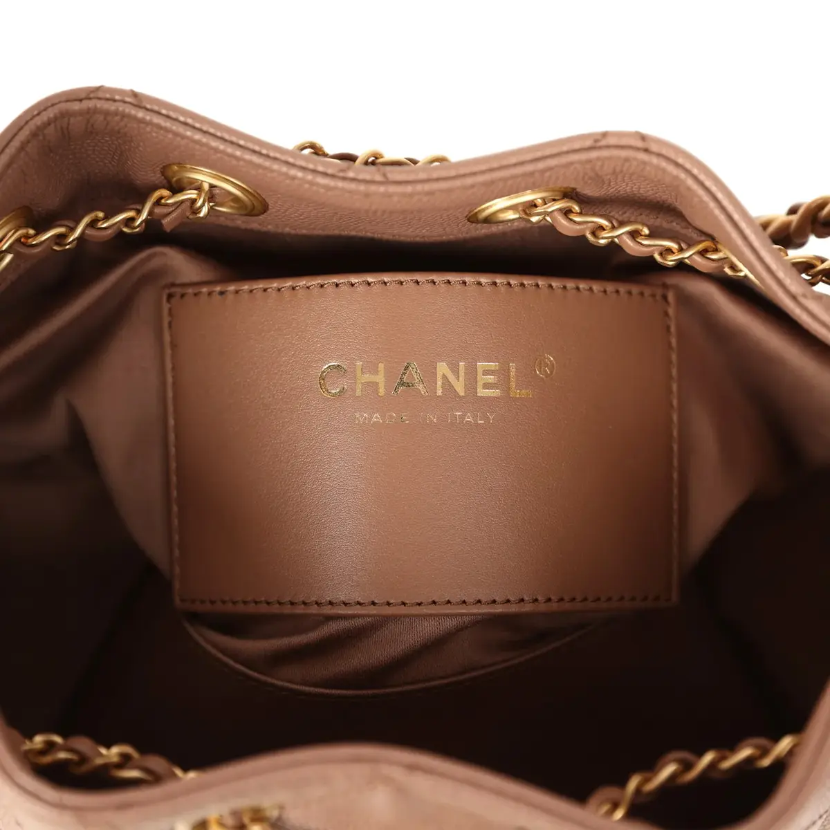 Chanel Chanel Mini 25 Hobo Bag Brown Caviar Antique Gold Hardware | Thumbnail 9 Chanel Chanel Mini 25 Hobo Bag Brown Caviar Antique Gold Hardware | Thumbnail 9