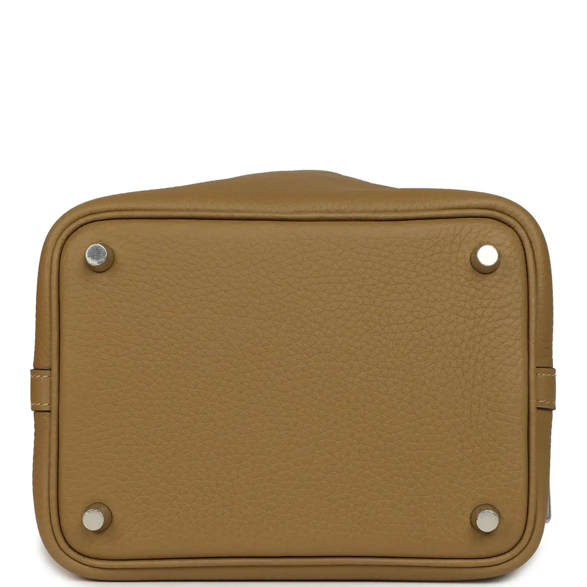 HERMÈS Hermes Picotin Lock 18 Dune Clemence Palladium Hardware | Thumbnail 6 HERMÈS Hermes Picotin Lock 18 Dune Clemence Palladium Hardware | Thumbnail 6