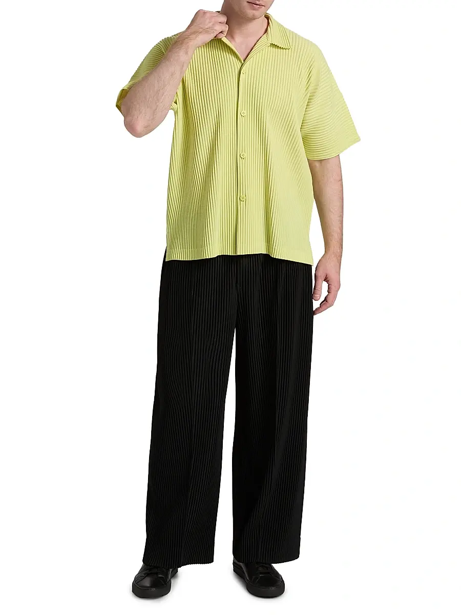 Homme Plissé Issey Miyake Men Monthly Colors: May Knit Shirt | Thumbnail 2 Homme Plissé Issey Miyake Men Monthly Colors: May Knit Shirt | Thumbnail 2