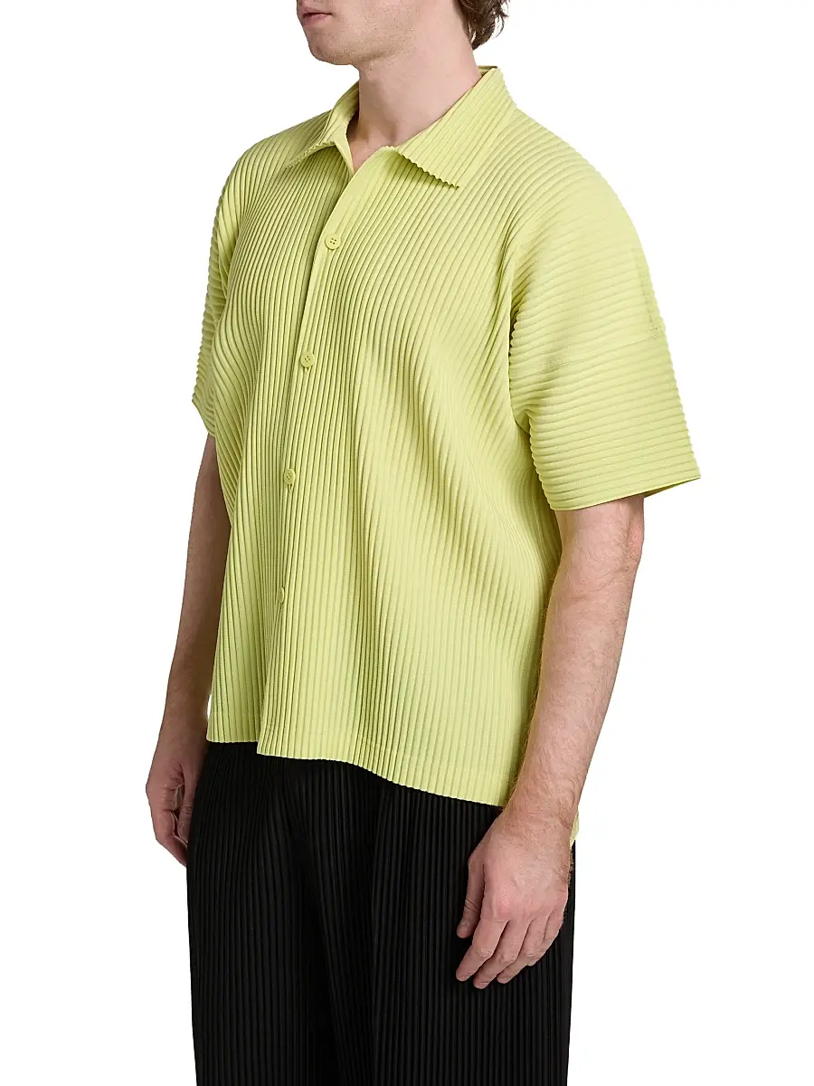 Homme Plissé Issey Miyake Men Monthly Colors: May Knit Shirt | Thumbnail 4 Homme Plissé Issey Miyake Men Monthly Colors: May Knit Shirt | Thumbnail 4
