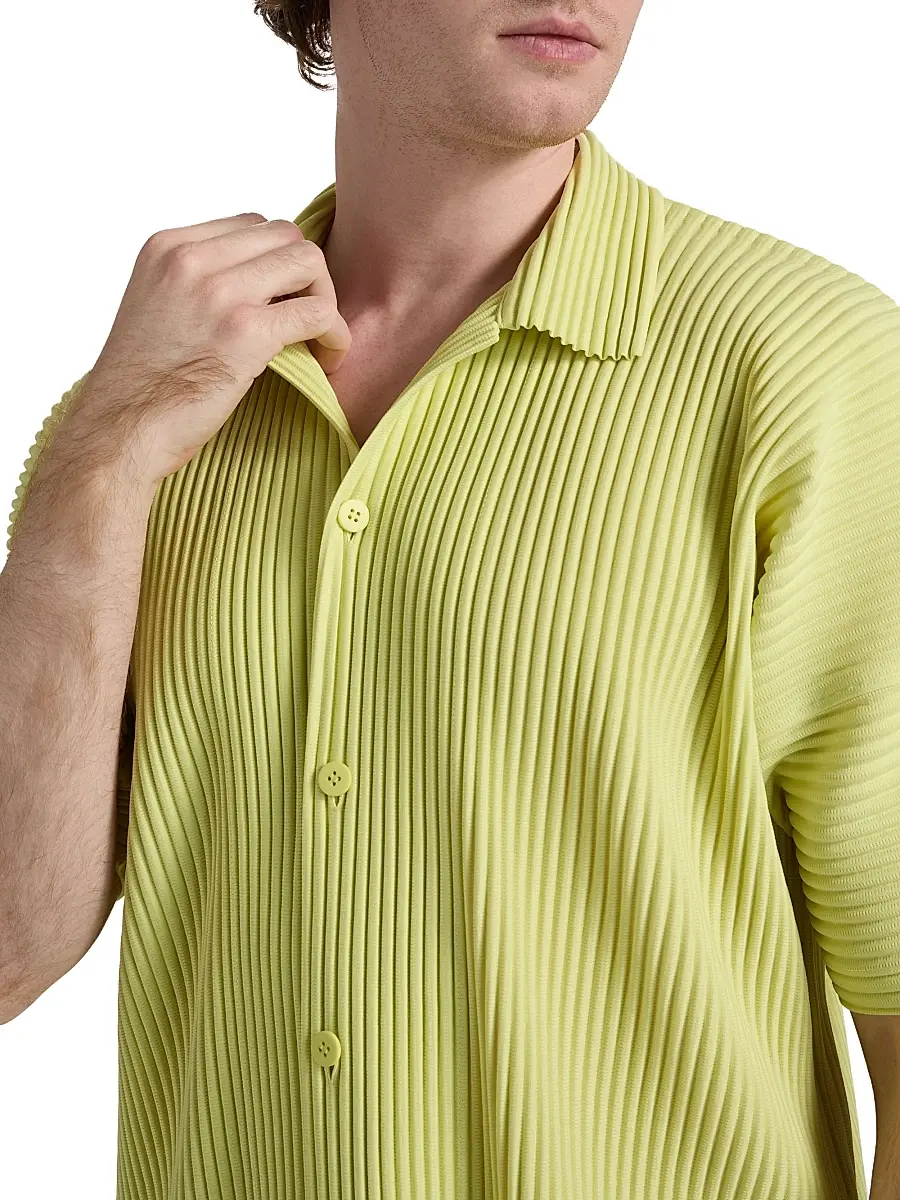 Homme Plissé Issey Miyake Men Monthly Colors: May Knit Shirt | Thumbnail 6 Homme Plissé Issey Miyake Men Monthly Colors: May Knit Shirt | Thumbnail 6