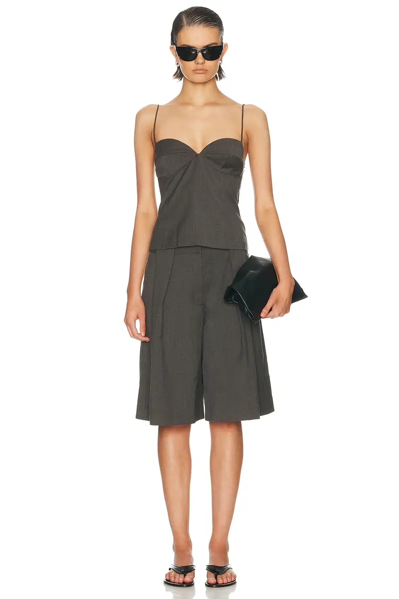 St. Agni Wool Pleat Loop Short | Thumbnail 5 St. Agni Wool Pleat Loop Short | Thumbnail 5