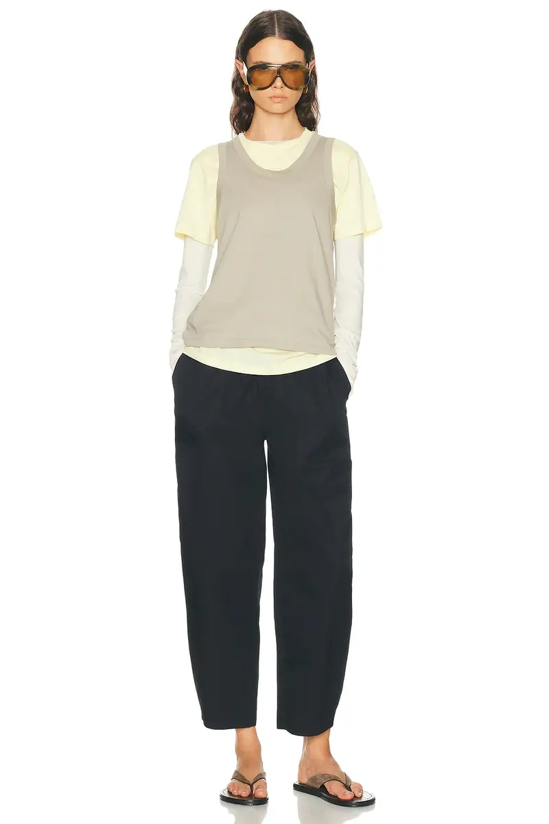 EAVES Lana Cropped Barrel Leg Pant | Thumbnail 5 EAVES Lana Cropped Barrel Leg Pant | Thumbnail 5
