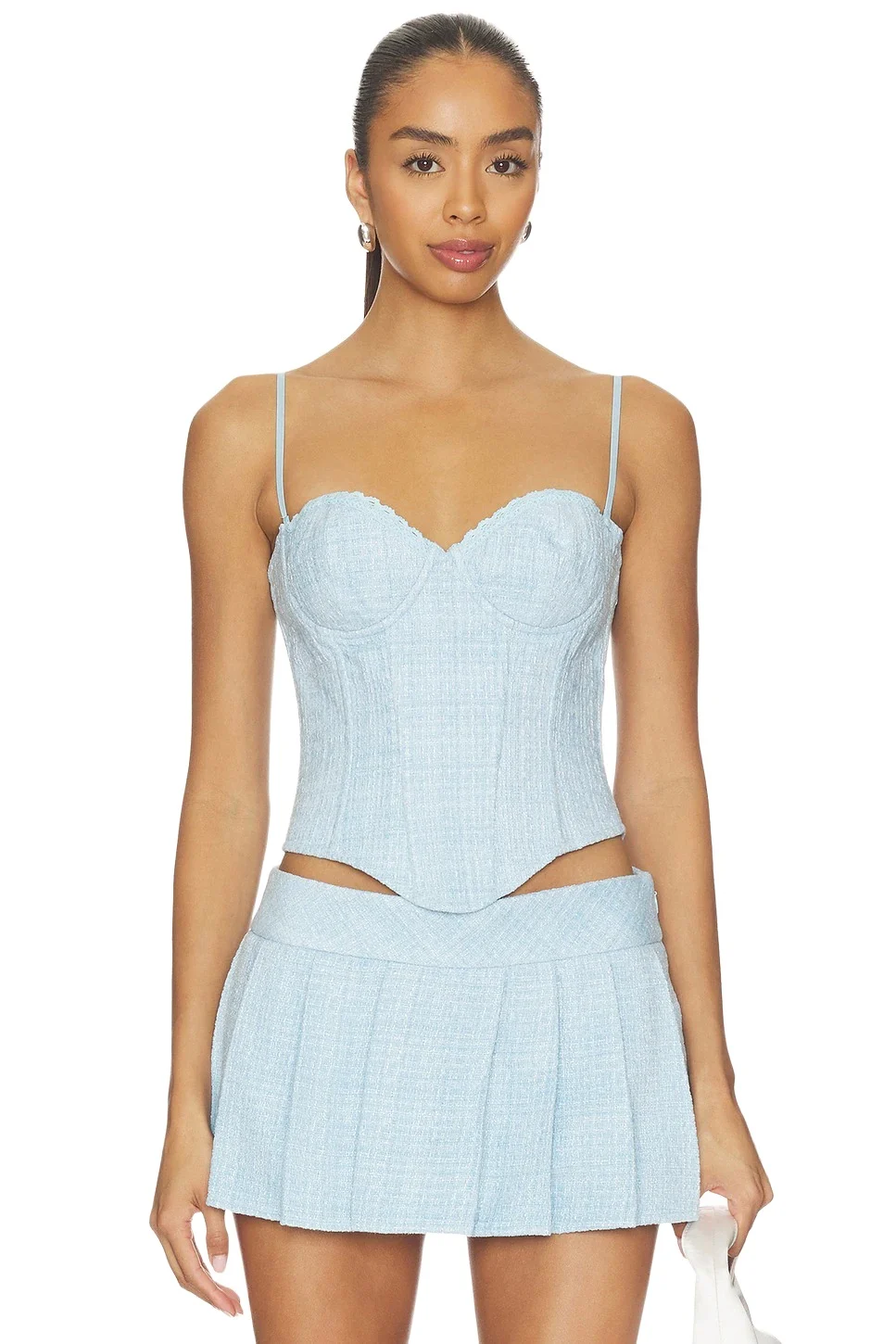 Genevieve Lace Trim Bustier Genevieve Lace Trim Bustier