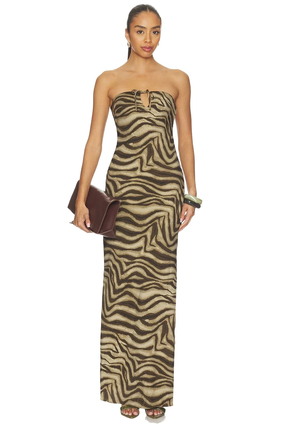 Riya Strapless Maxi Dress Riya Strapless Maxi Dress