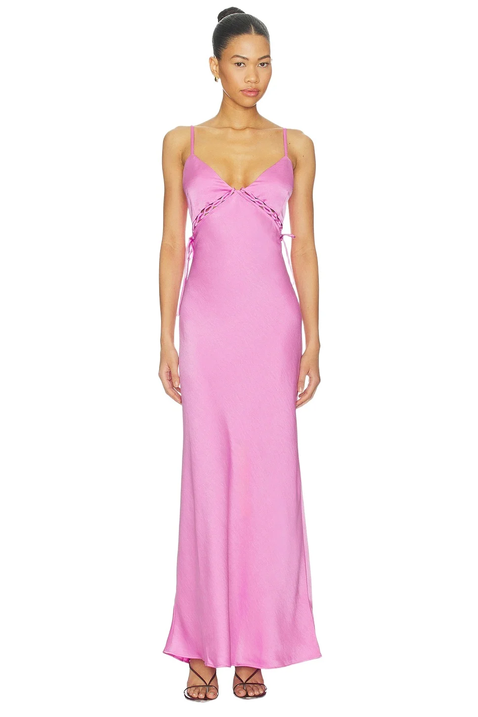 Chiara Lacing Detail Maxi Dress Chiara Lacing Detail Maxi Dress