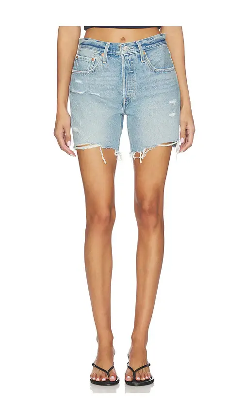 LEVI'S 501 Mid Thigh Short | Image 1 LEVI'S 501 Mid Thigh Short | Image 1