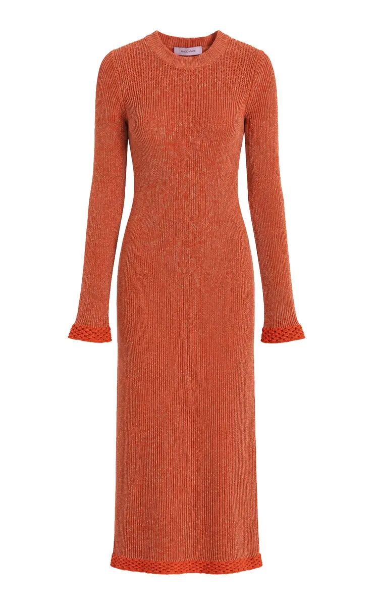 Maccapani Sara Cotton-Blend Midi Dress | Thumbnail 2 Maccapani Sara Cotton-Blend Midi Dress | Thumbnail 2
