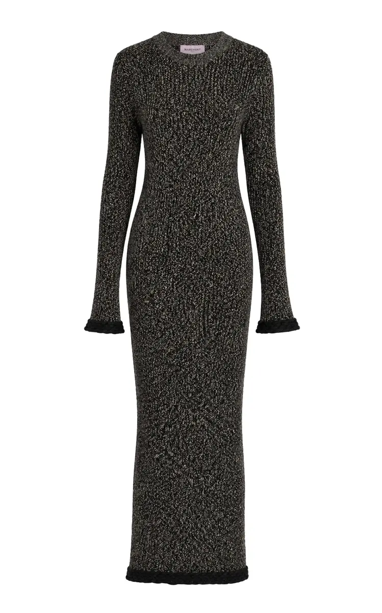 Sara Cotton-Blend Midi Dress Sara Cotton-Blend Midi Dress