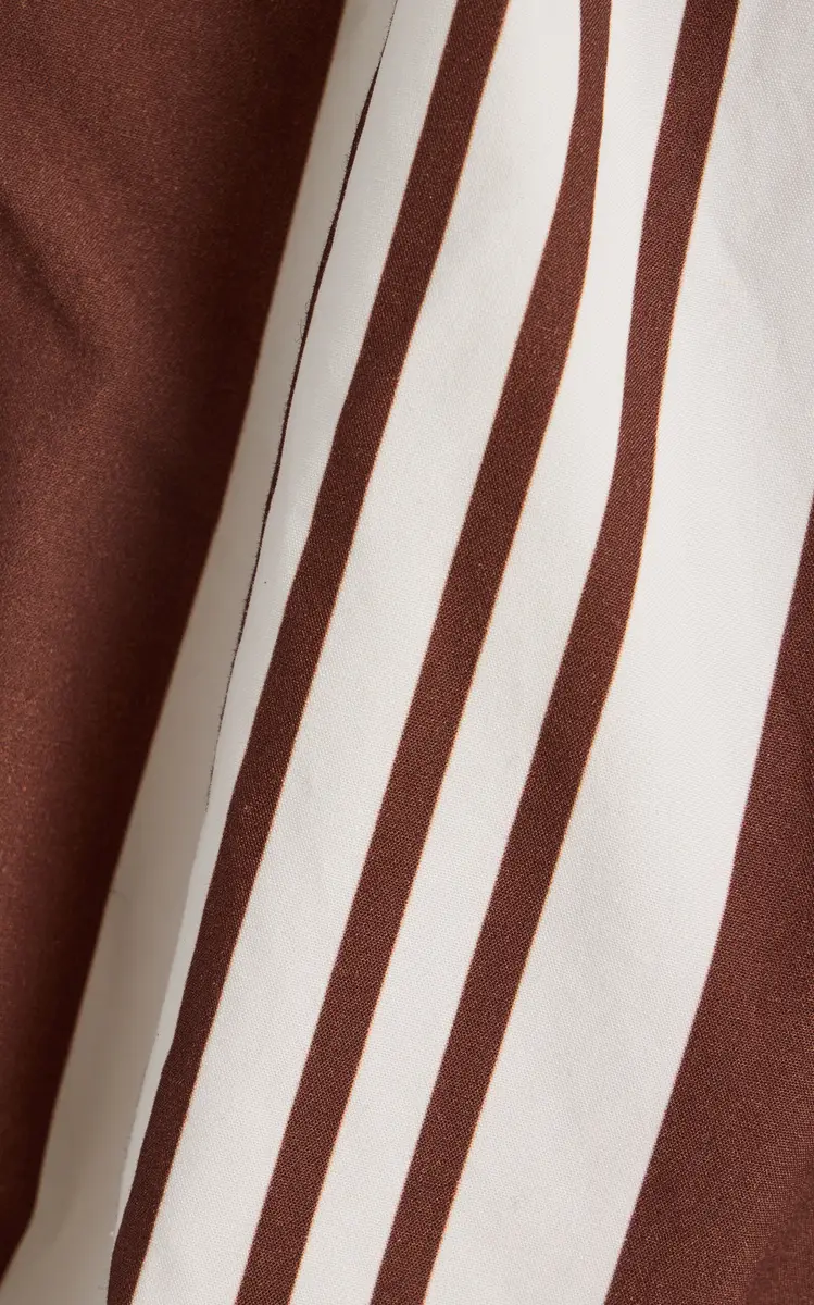 Posse Rosie Striped Cotton Shorts | Thumbnail 5 Posse Rosie Striped Cotton Shorts | Thumbnail 5