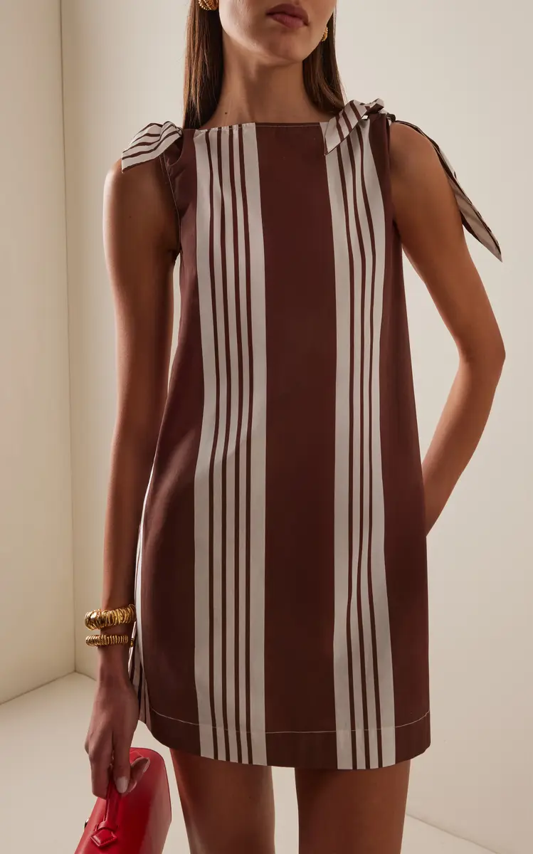 Posse Rosie Striped Cotton Mini Dress | Thumbnail 2 Posse Rosie Striped Cotton Mini Dress | Thumbnail 2