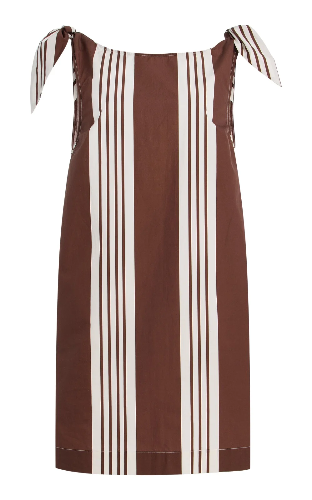 Rosie Striped Cotton Mini Dress