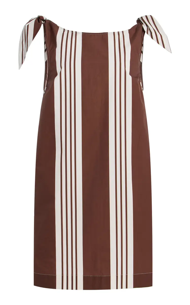 Posse Rosie Striped Cotton Mini Dress | Image 1 Posse Rosie Striped Cotton Mini Dress | Image 1