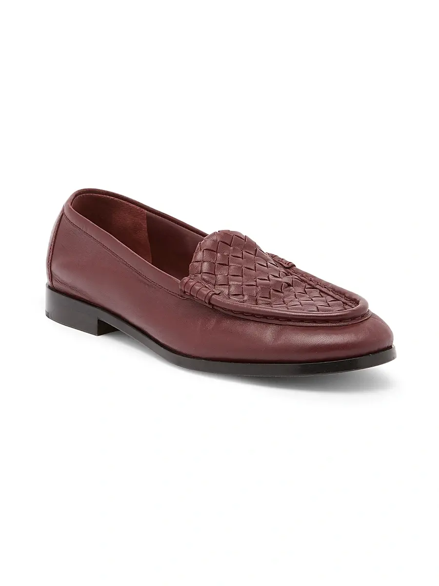 Bottega Veneta Women's Sveglia Intrecciato Leather Loafers | Thumbnail 2 Bottega Veneta Women's Sveglia Intrecciato Leather Loafers | Thumbnail 2