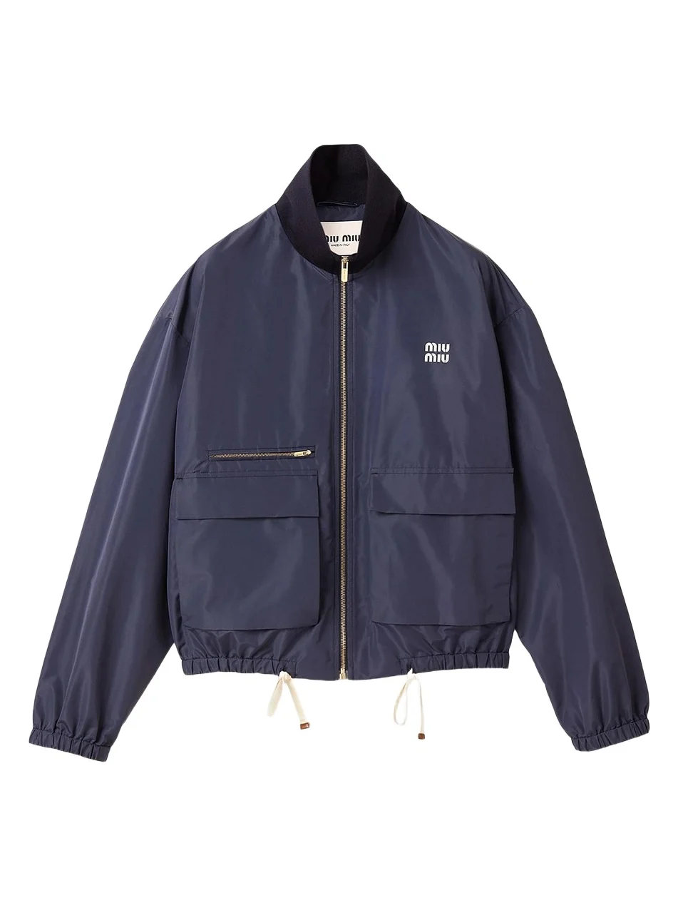 Women's Technical Fabric Blouson Jacket Women's Technical Fabric Blouson Jacket