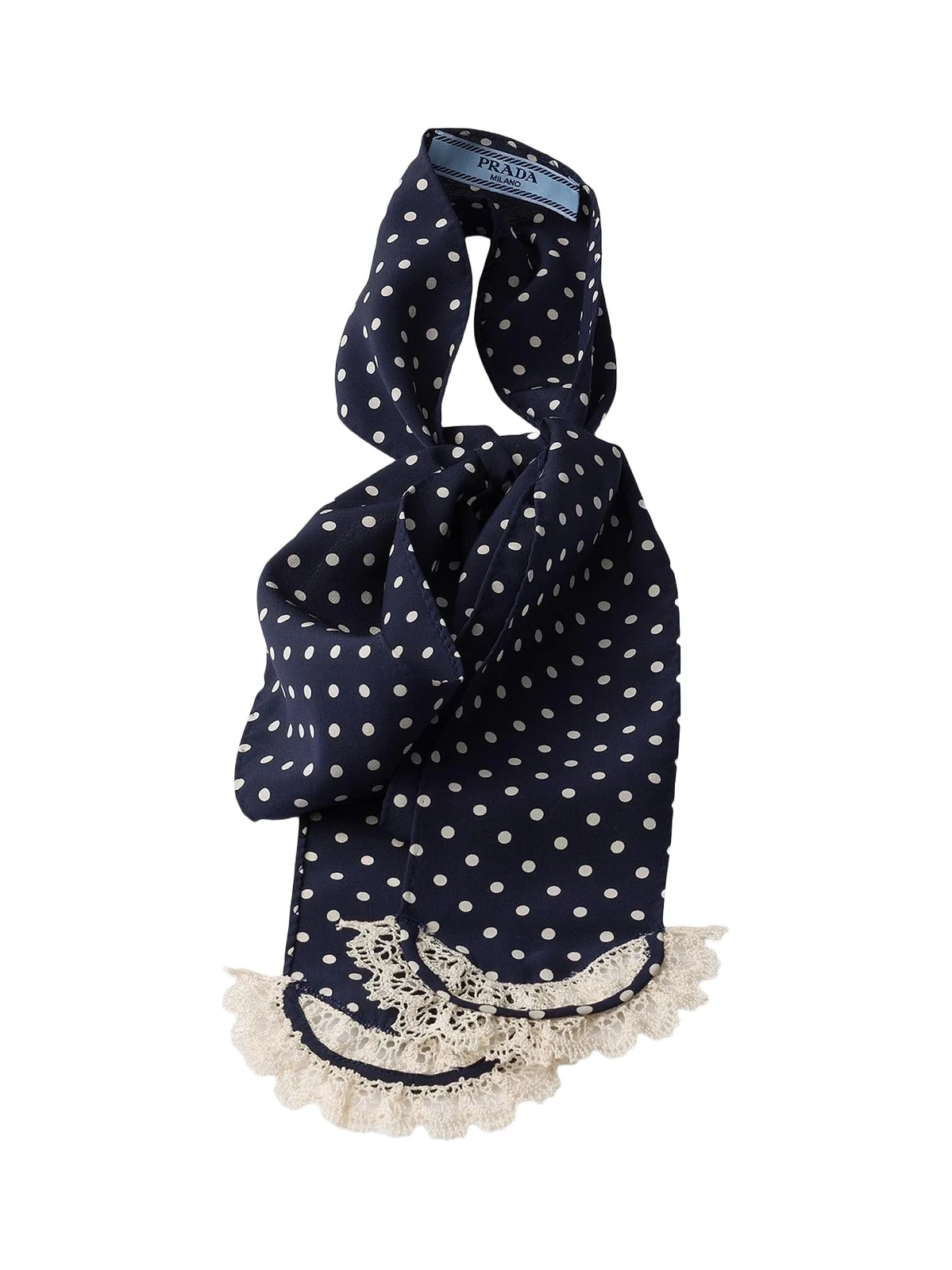 Women's Polka Dot Marocain Scarf
