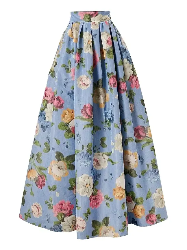 Carolina Herrera Women's Cabana Floral Ballgown Skirt