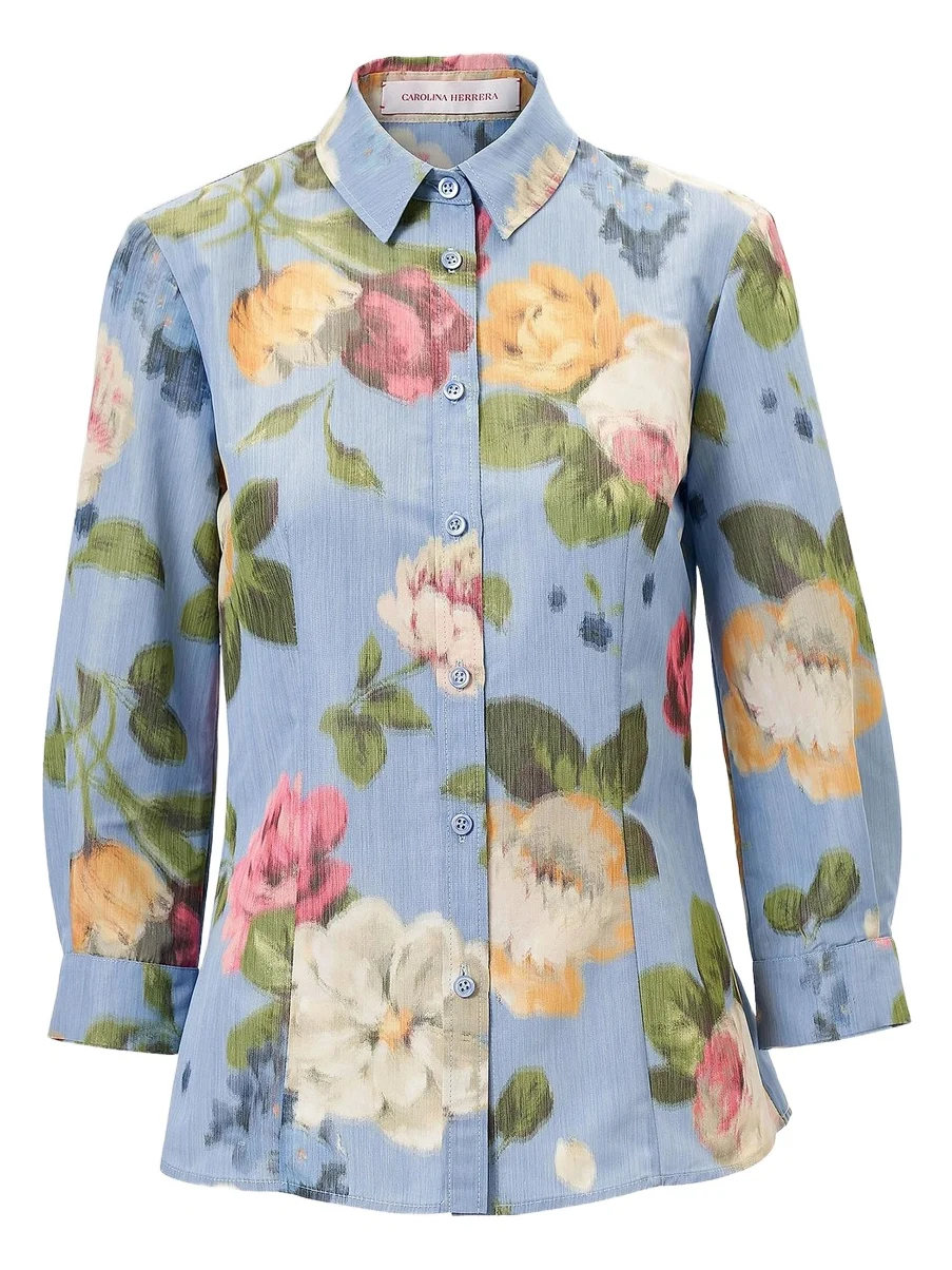 Carolina Herrera Women's Cabana Ana Floral Shirt