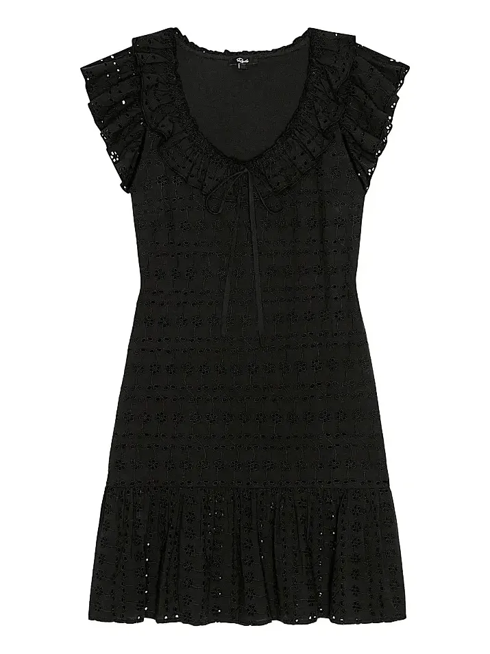 RAILS Women's Essie Eyelet Cotton A-Line minidress