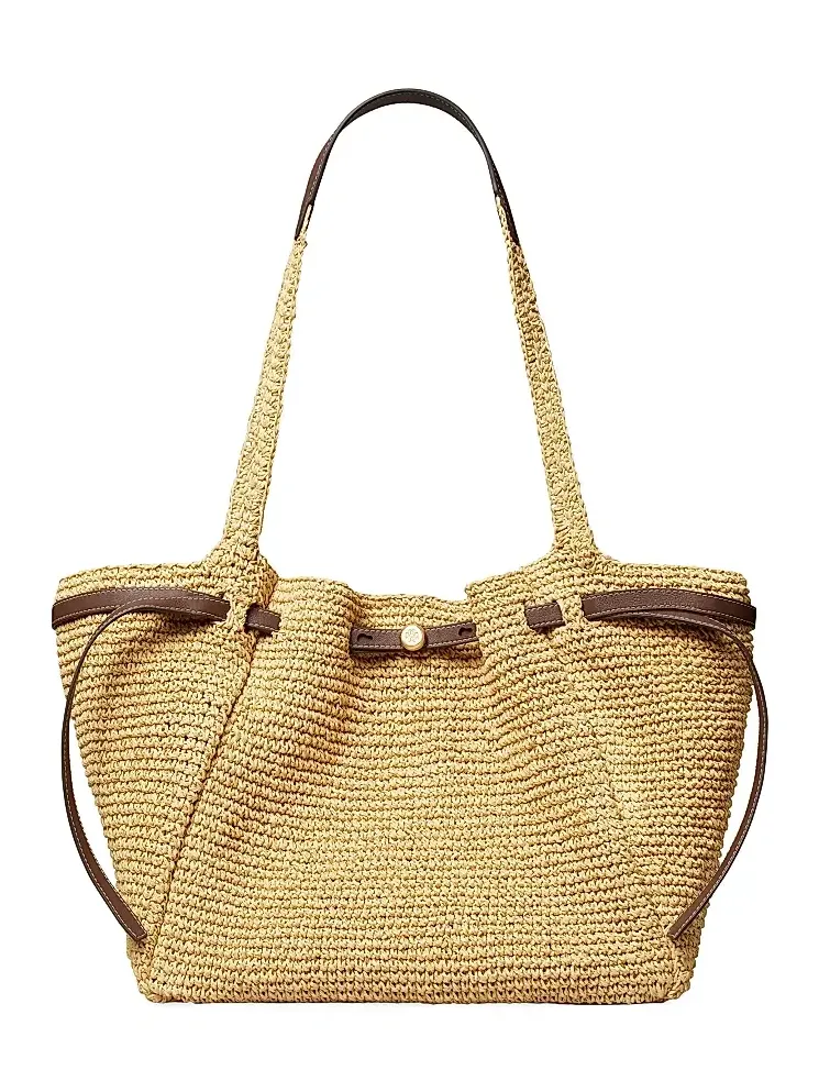Tory Burch Women's Romy Woven Tote Bag