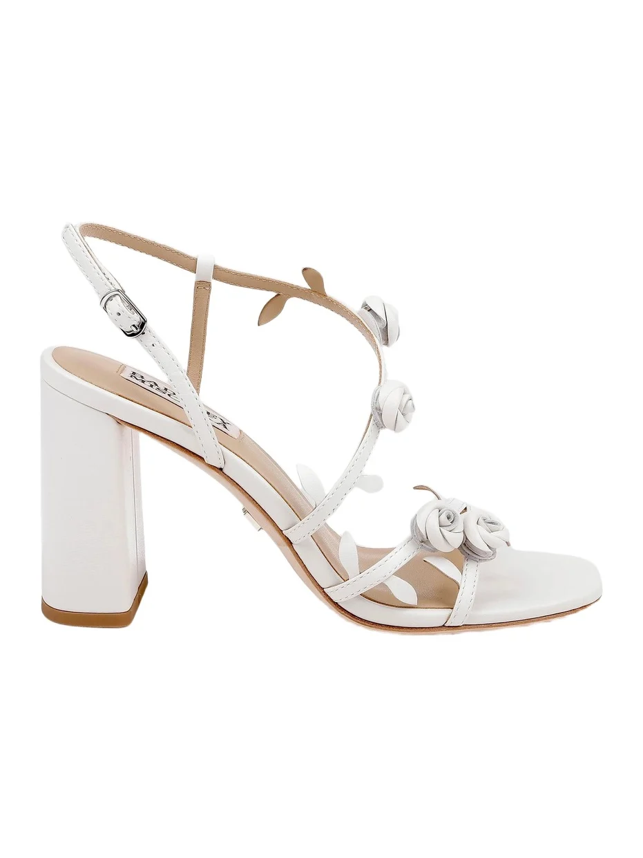 Women's Orsola Floral Block-Heel Leather Sandals Women's Orsola Floral Block-Heel Leather Sandals