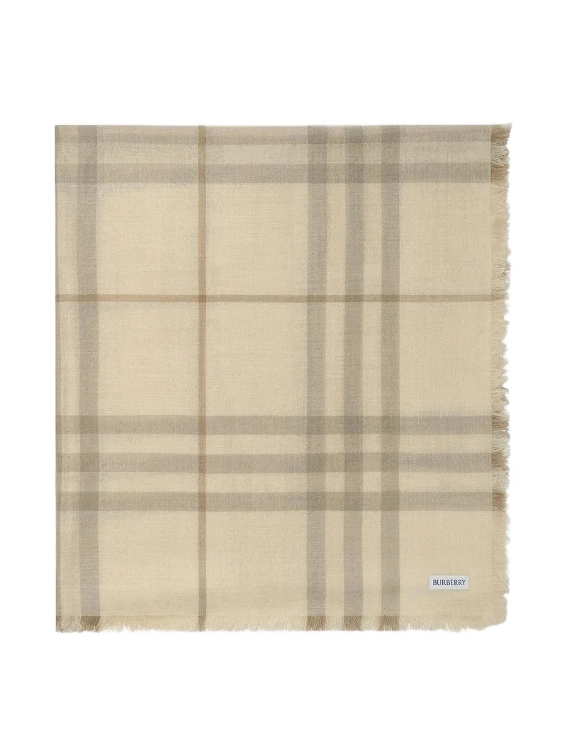 Burberry Women's Check Wool-Silk Scarf