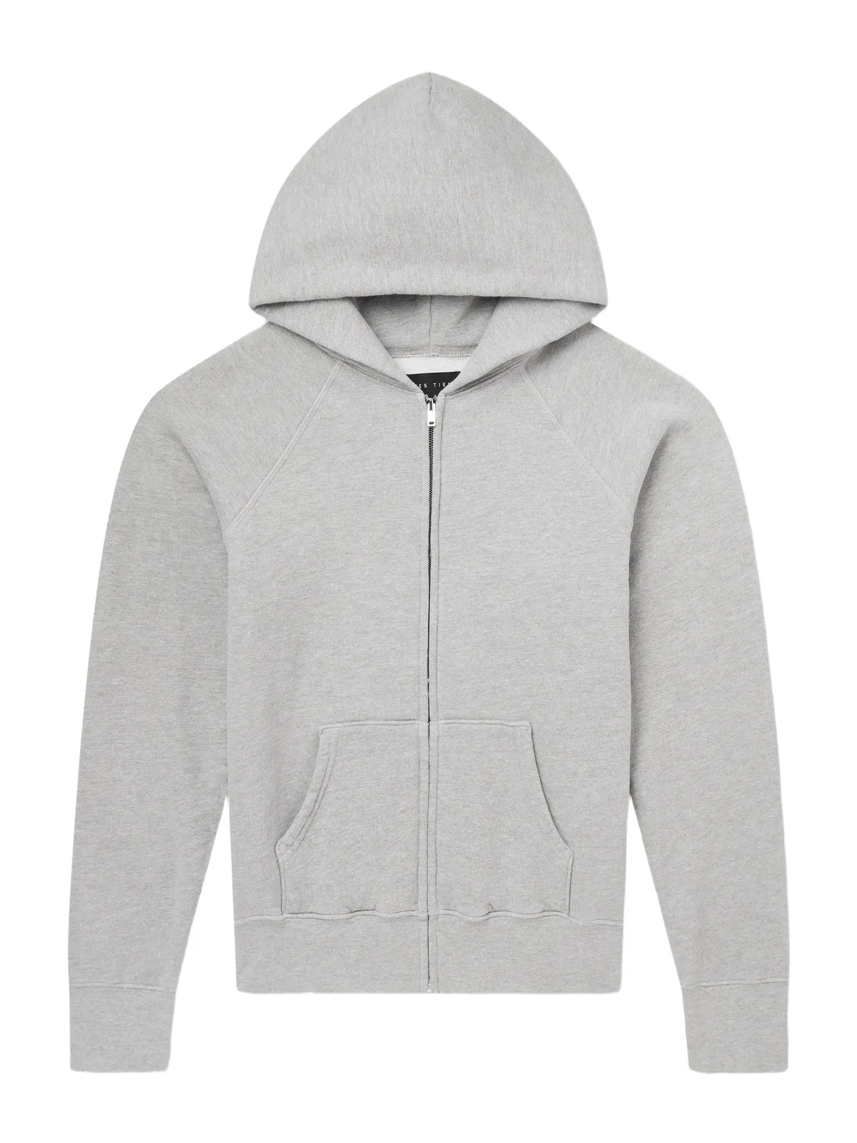 Heavyweight Cotton-Jersey Raglan Zip-Up Hoodie - Men