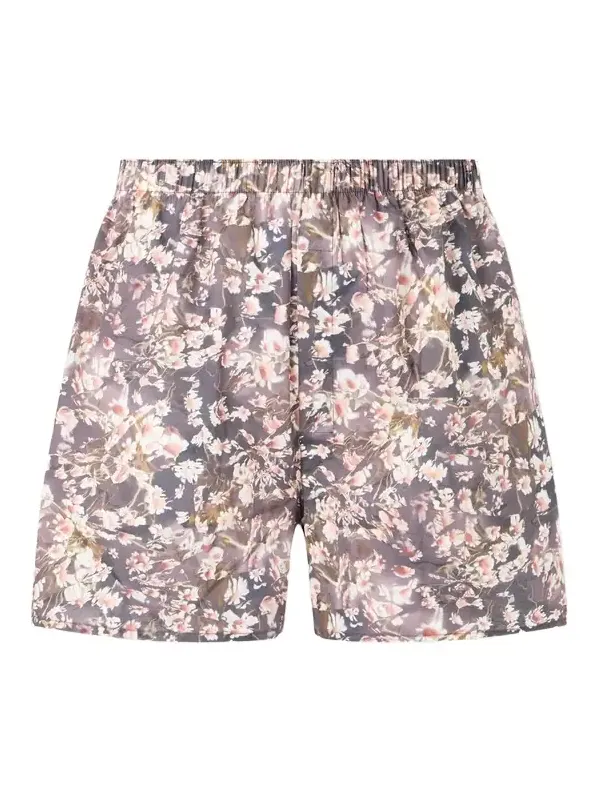 Sunspel Printed Cotton Boxer Shorts - Men