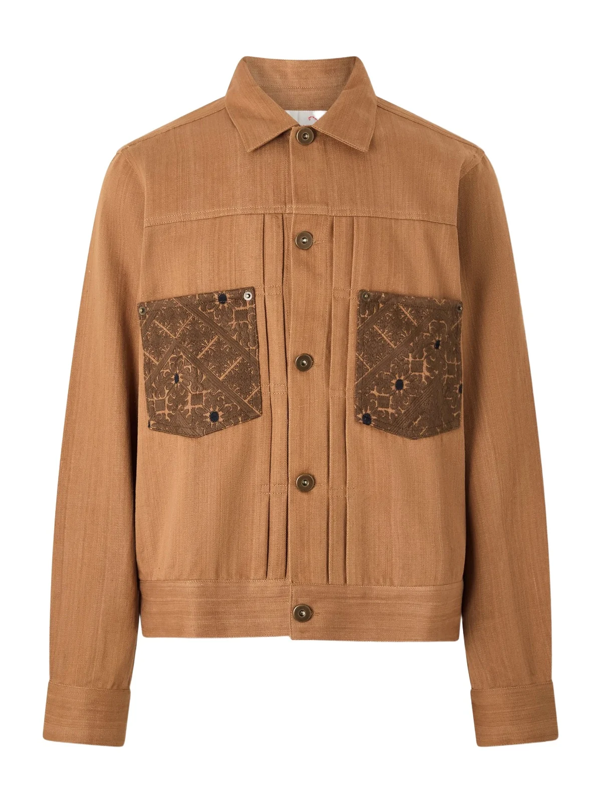 Marvin Cotton-Jacquard Trucker Jacket - Men Marvin Cotton-Jacquard Trucker Jacket - Men