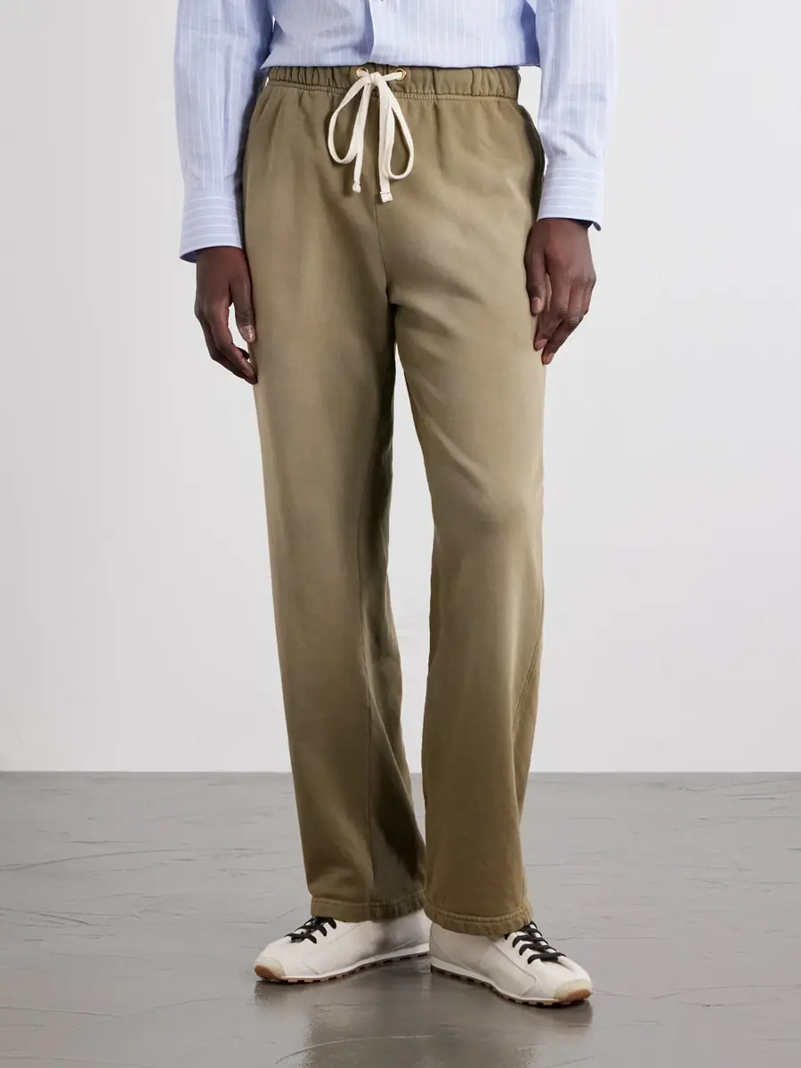 Les Tien Straight-Leg French Terry-Cotton Sweatpants - Men | Thumbnail 3 Les Tien Straight-Leg French Terry-Cotton Sweatpants - Men | Thumbnail 3