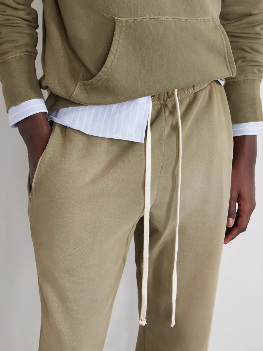Les Tien Straight-Leg French Terry-Cotton Sweatpants - Men | Thumbnail 6 Les Tien Straight-Leg French Terry-Cotton Sweatpants - Men | Thumbnail 6
