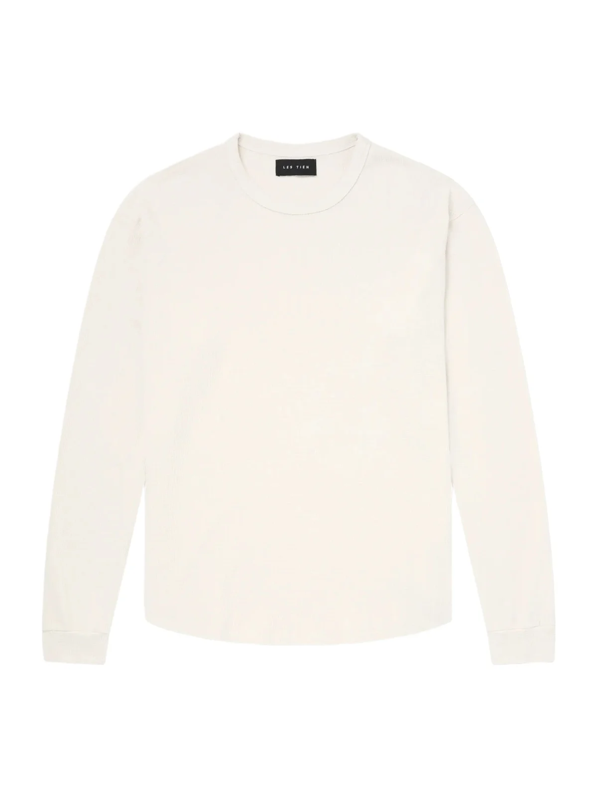 Les Tien Thermal Baseball Cotton-Jersey Hem Tee - Men