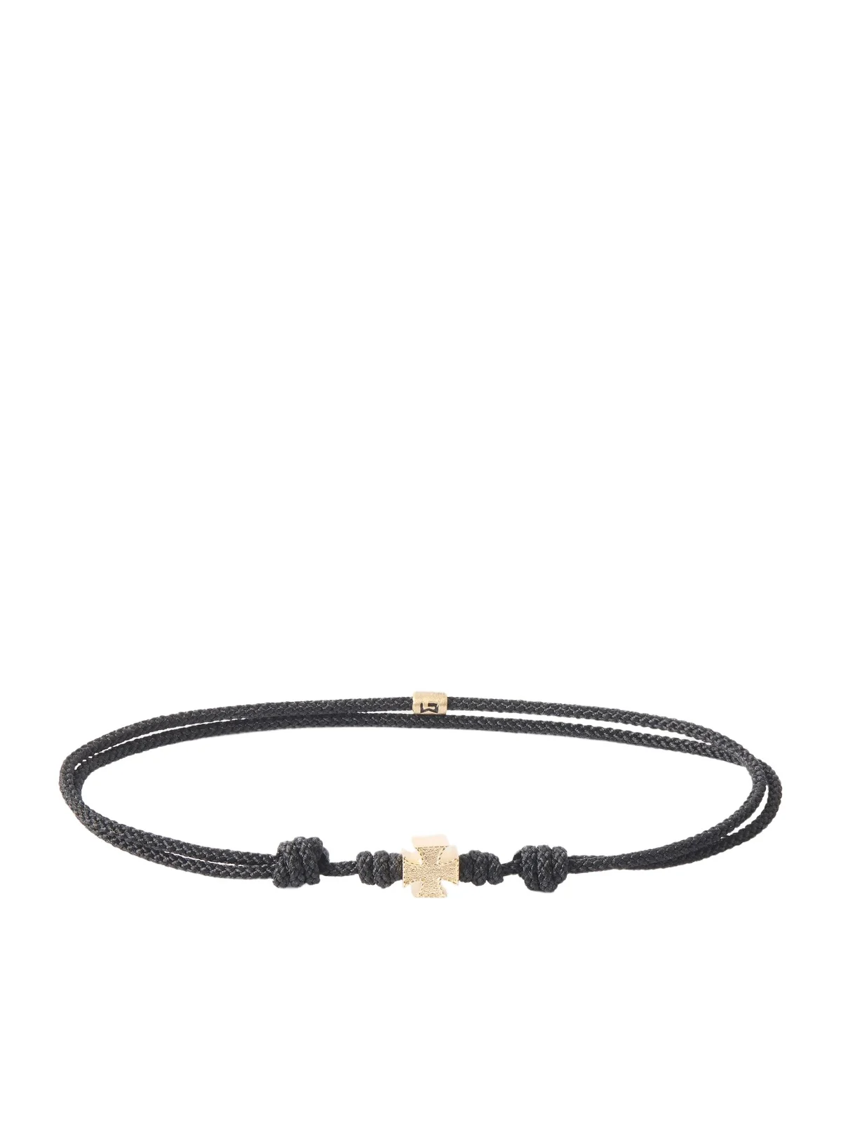 14kt Gold Cord Bracelet - Men 14kt Gold Cord Bracelet - Men