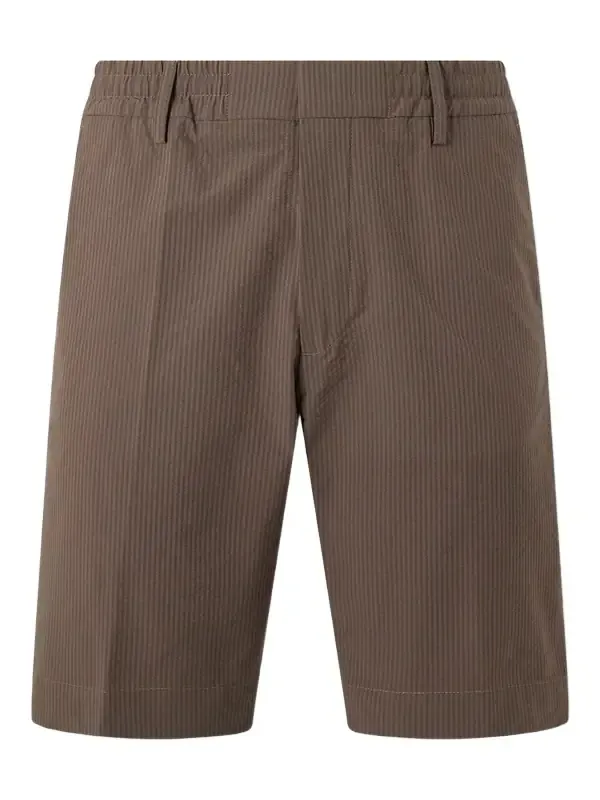 Billie Straight-Leg Striped Seersucker Shorts - Men Billie Straight-Leg Striped Seersucker Shorts - Men