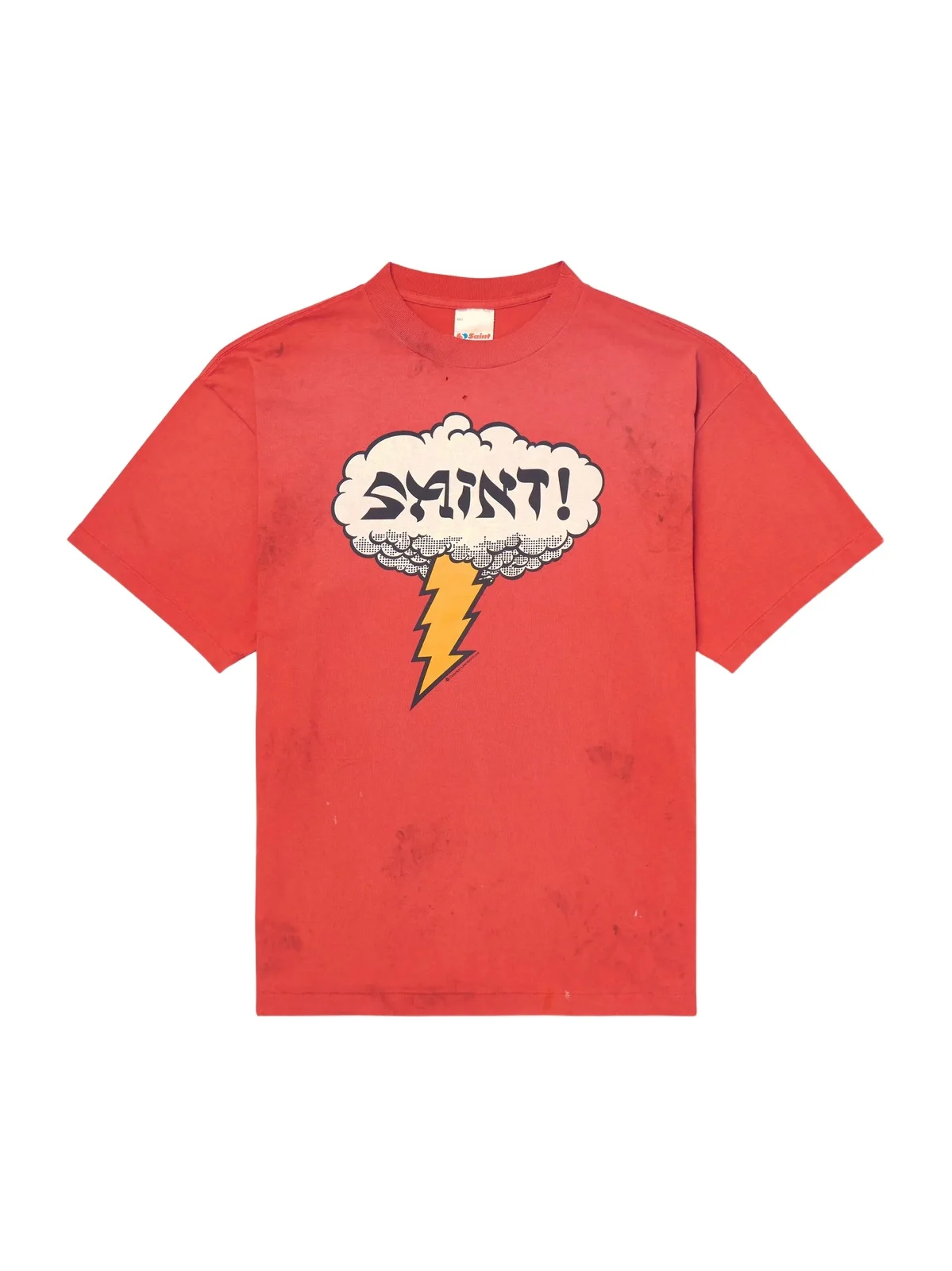 Distressed Logo-Print Cotton-Jersey T-Shirt - Men Distressed Logo-Print Cotton-Jersey T-Shirt - Men