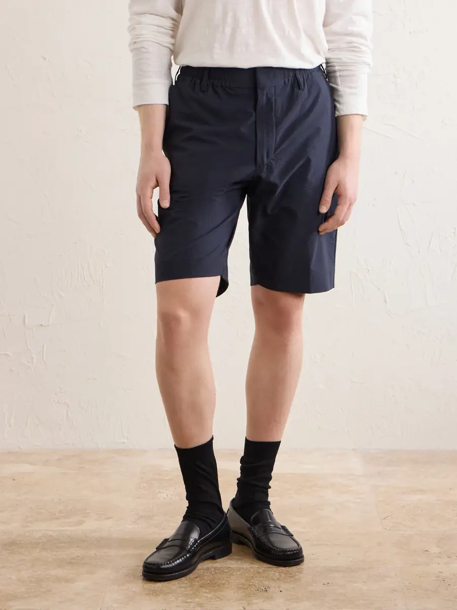 NN07 Billie Straight-Leg Striped Seersucker Shorts - Men | Thumbnail 3 NN07 Billie Straight-Leg Striped Seersucker Shorts - Men | Thumbnail 3