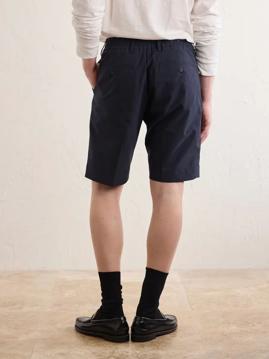 NN07 Billie Straight-Leg Striped Seersucker Shorts - Men | Thumbnail 4 NN07 Billie Straight-Leg Striped Seersucker Shorts - Men | Thumbnail 4