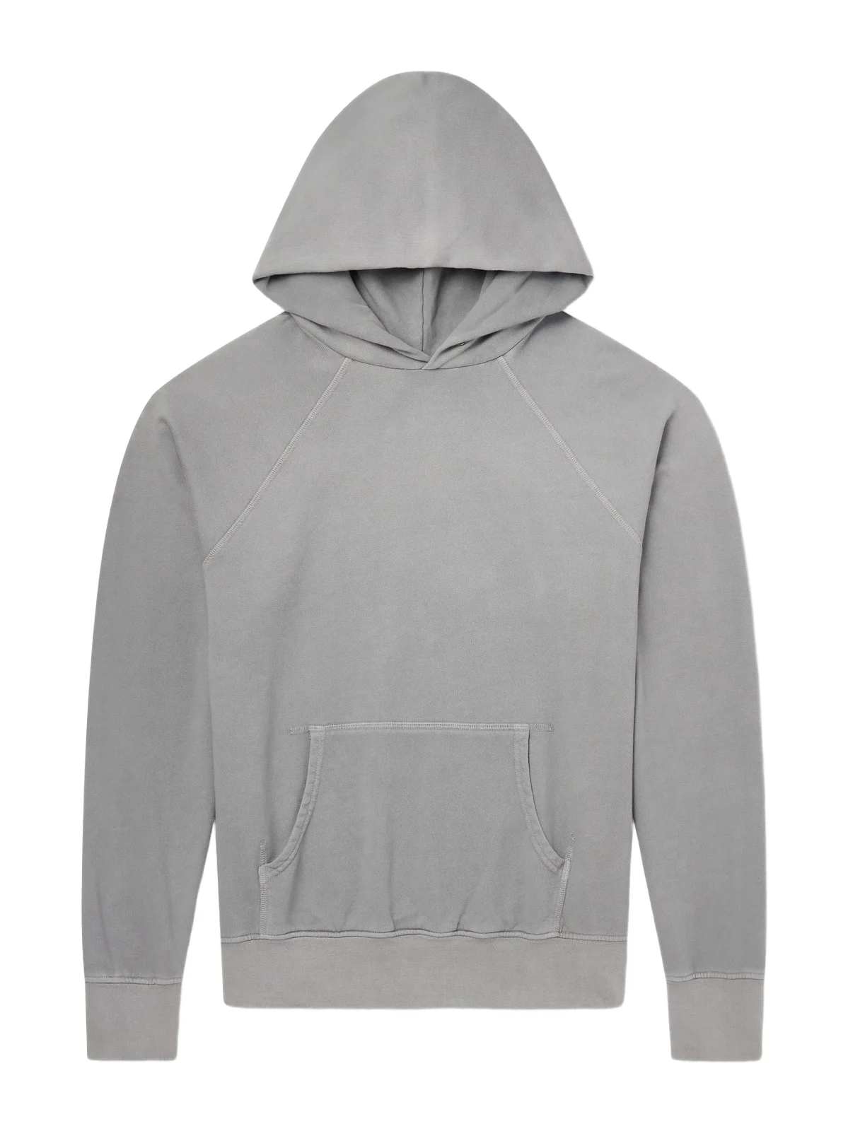 Les Tien French Terry-Cotton Raglan Hoodie - Men