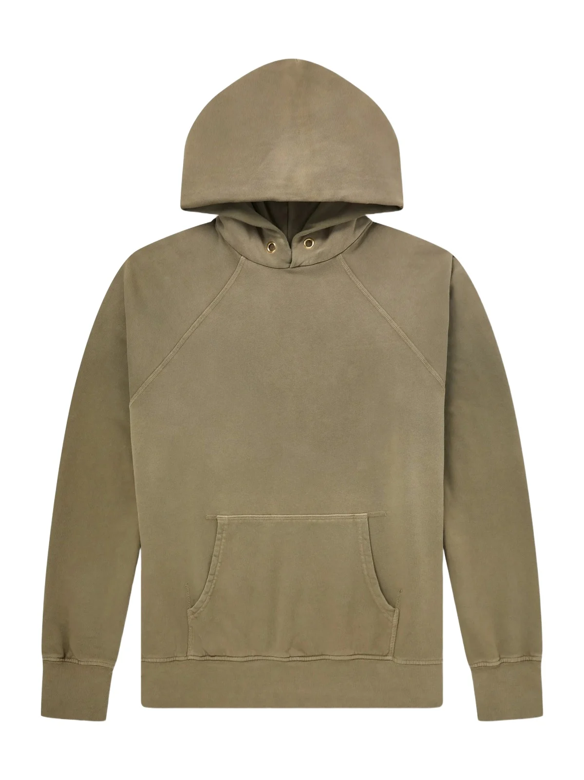 French Terry-Cotton Raglan Hoodie - Men