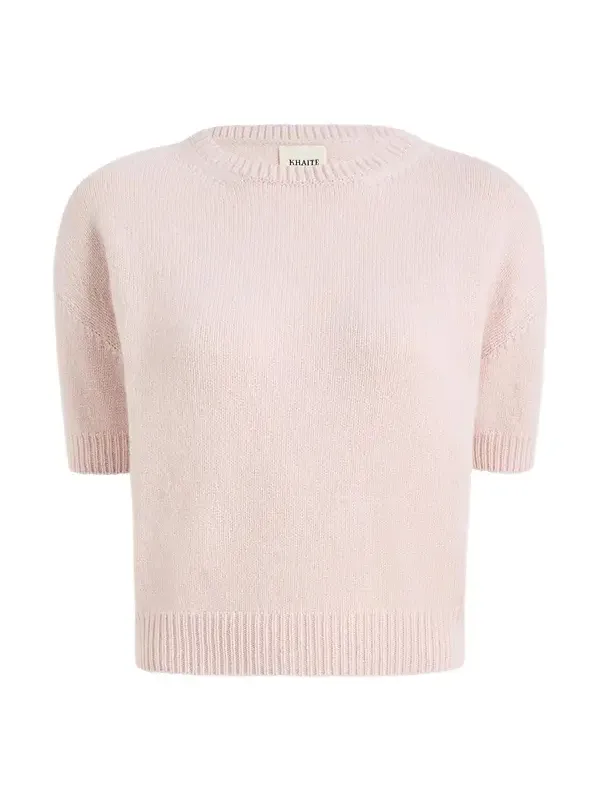 Golden Sweater In Dusty Rose