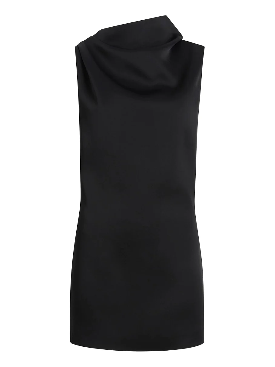 Khaite Astor Dress In Black