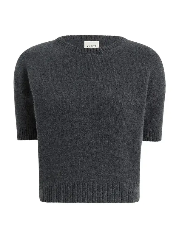 Golden Sweater In Charcoal