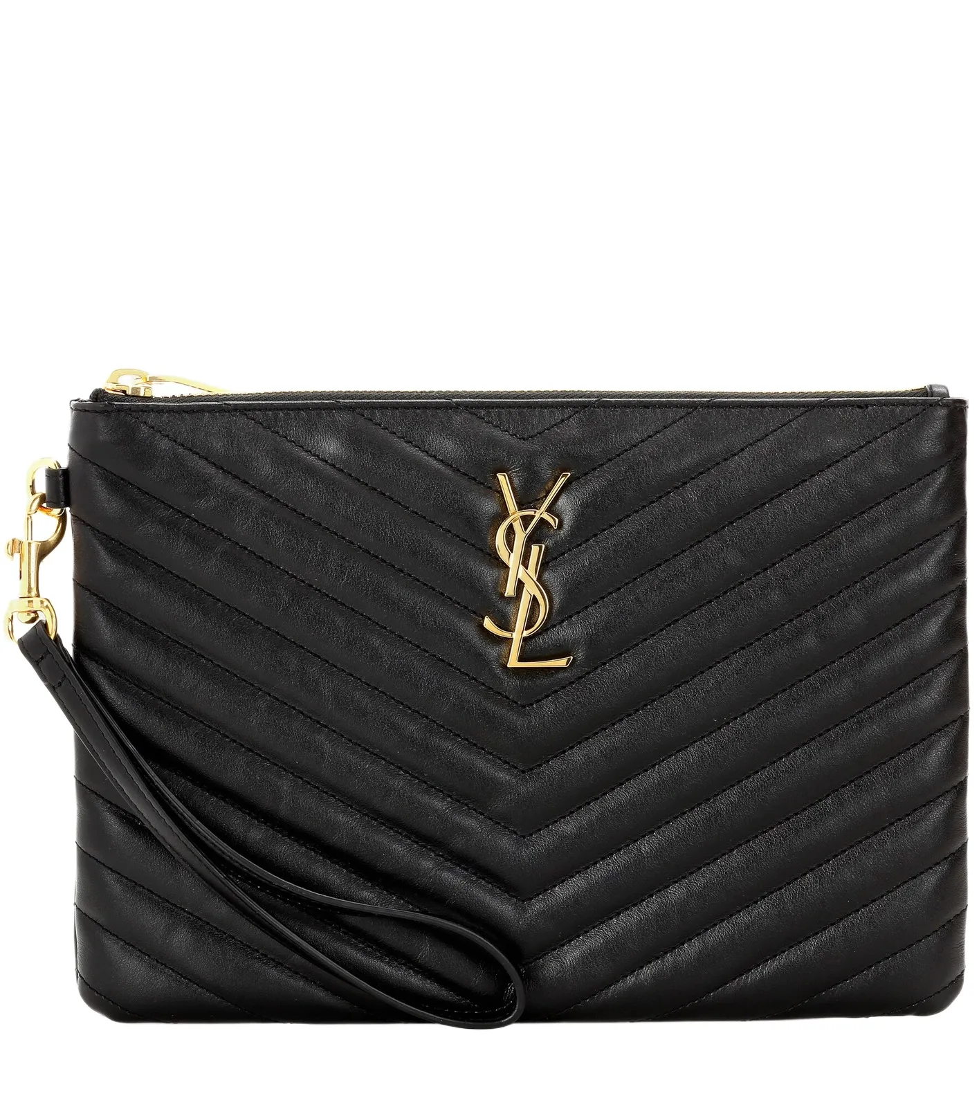 Cassandre matelassé leather pouch