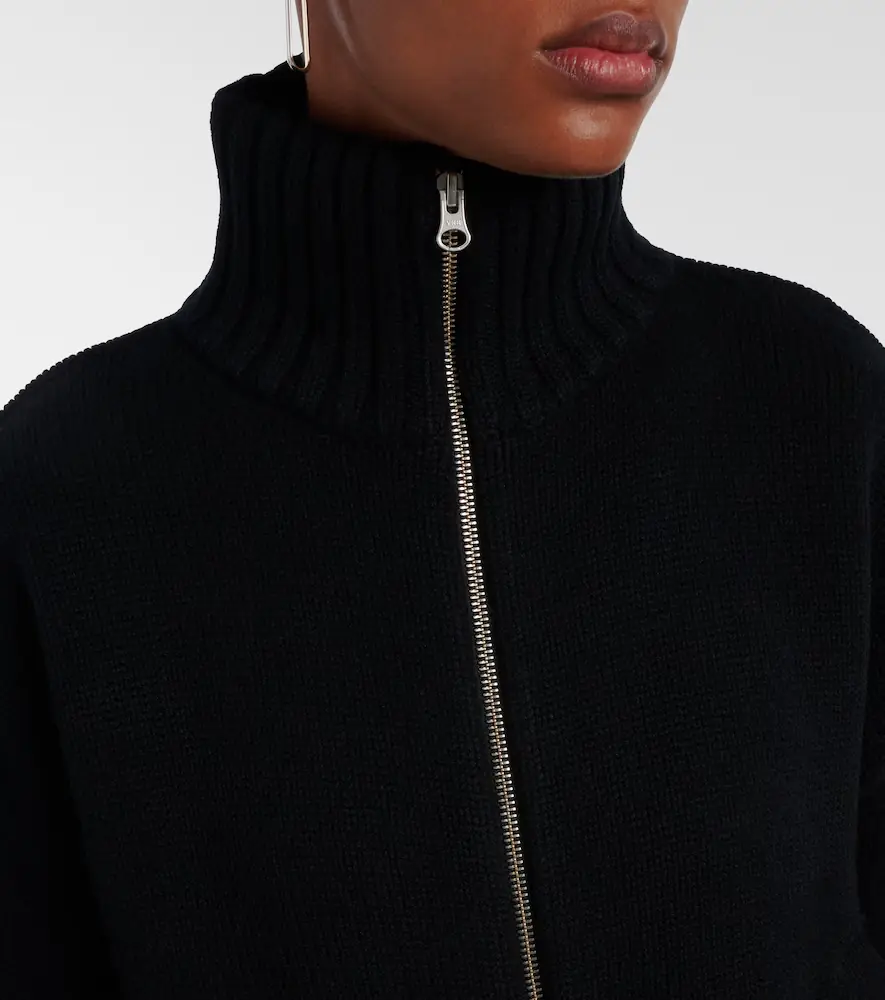 Extreme Cashmere N°438 Xtra Fab cashmere zip-up sweater | Thumbnail 2 Extreme Cashmere N°438 Xtra Fab cashmere zip-up sweater | Thumbnail 2