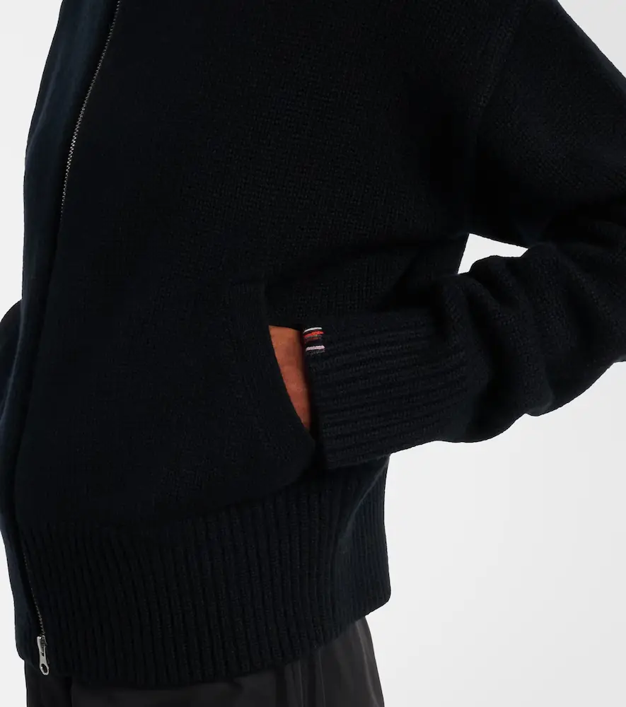 Extreme Cashmere N°438 Xtra Fab cashmere zip-up sweater | Thumbnail 6 Extreme Cashmere N°438 Xtra Fab cashmere zip-up sweater | Thumbnail 6