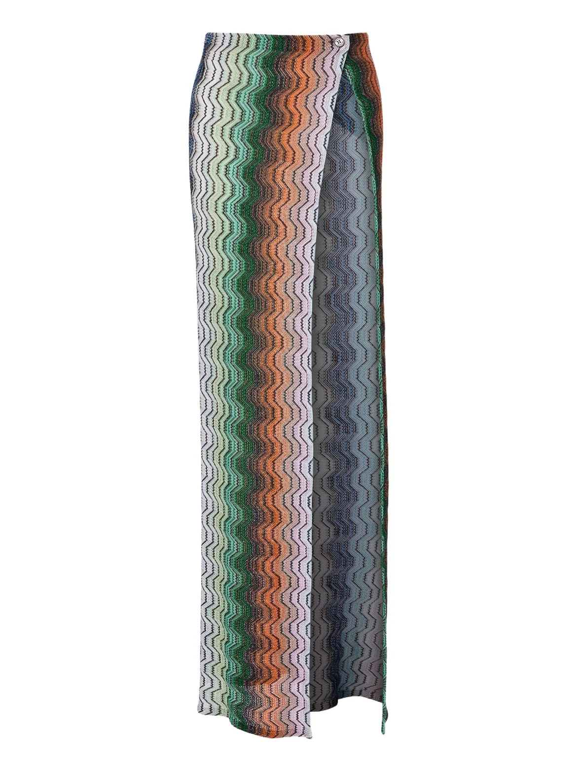 Missoni Wave lamé beach cover-up
