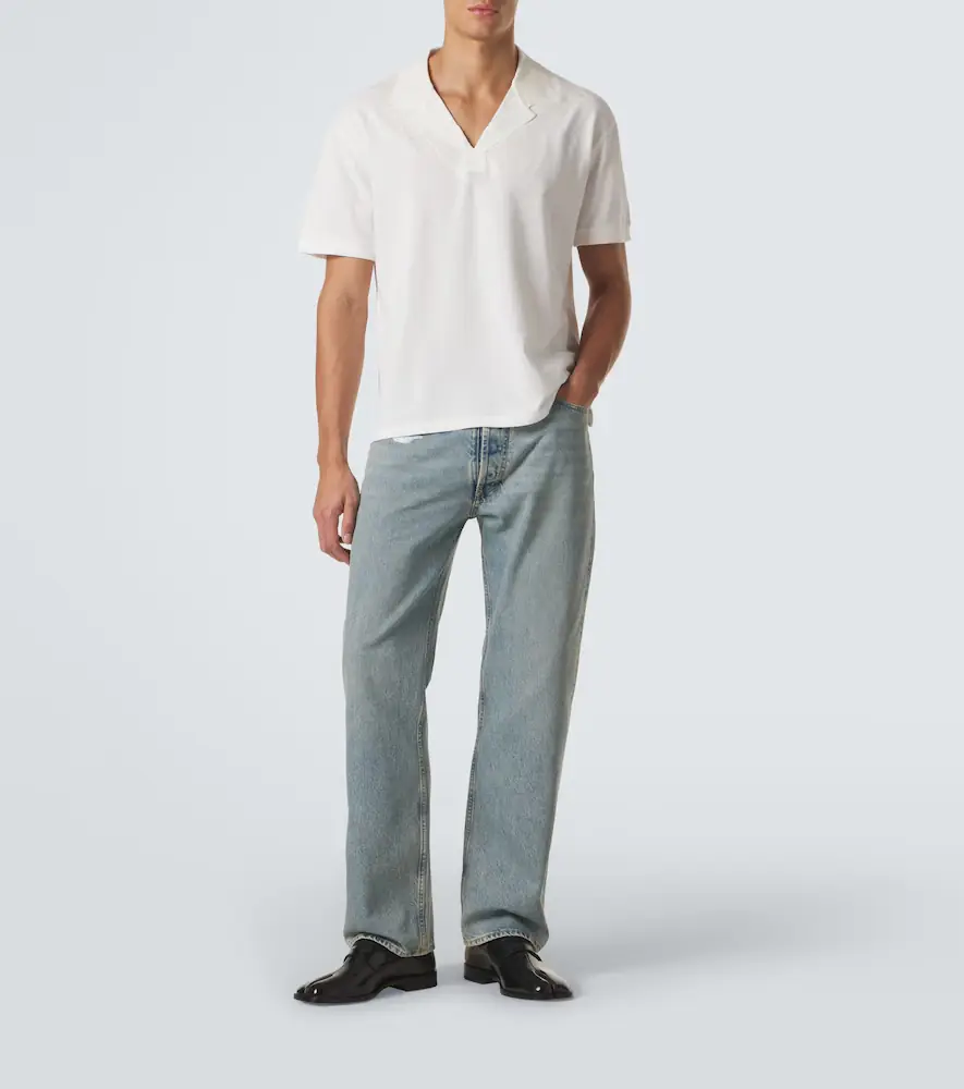 Maison Margiela Cotton piqué polo shirt | Thumbnail 3 Maison Margiela Cotton piqué polo shirt | Thumbnail 3
